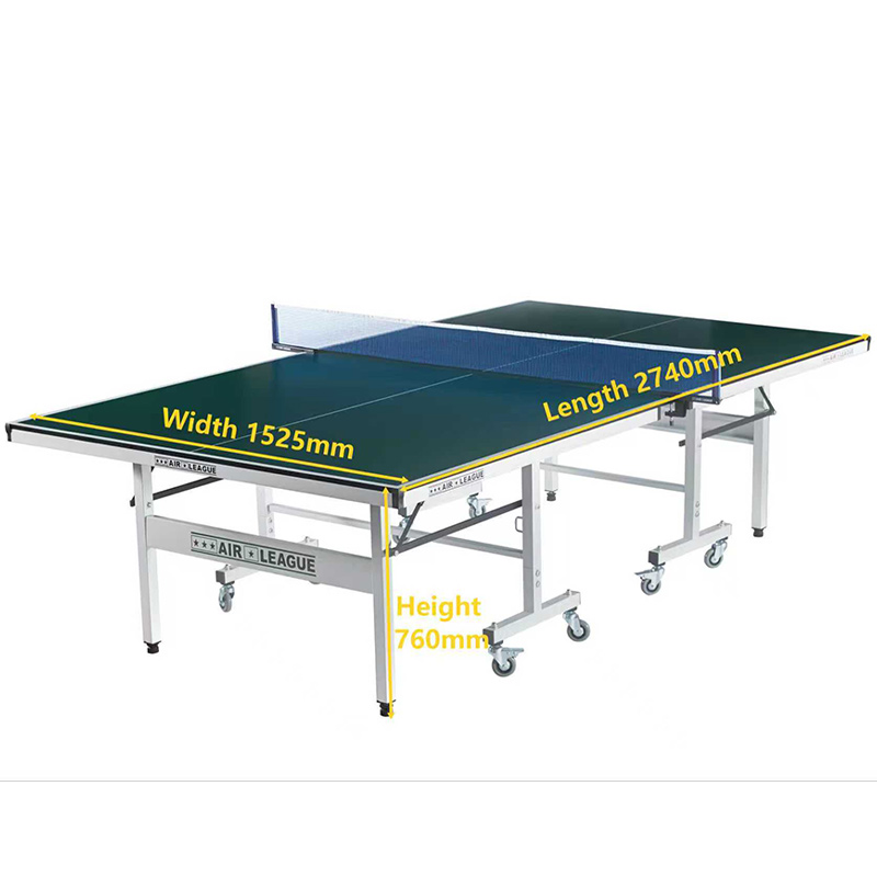 Air League Match Indoor Table Tennis Table Green